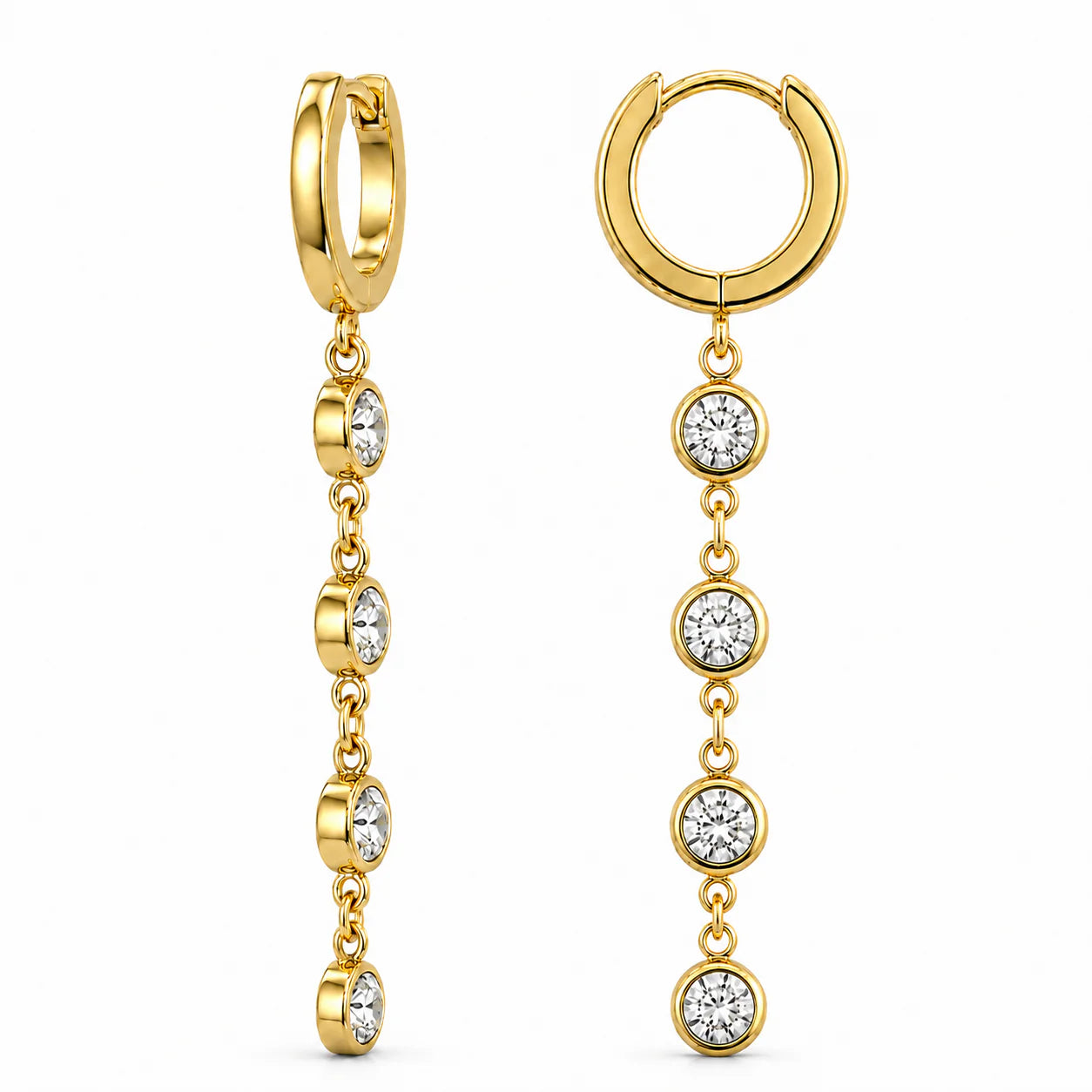 Zirconlane Hoops