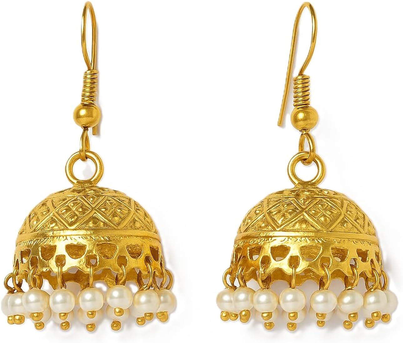 Pearl jhumka
