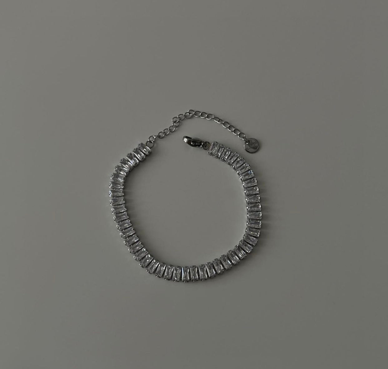 Silver Baguette Bracelet