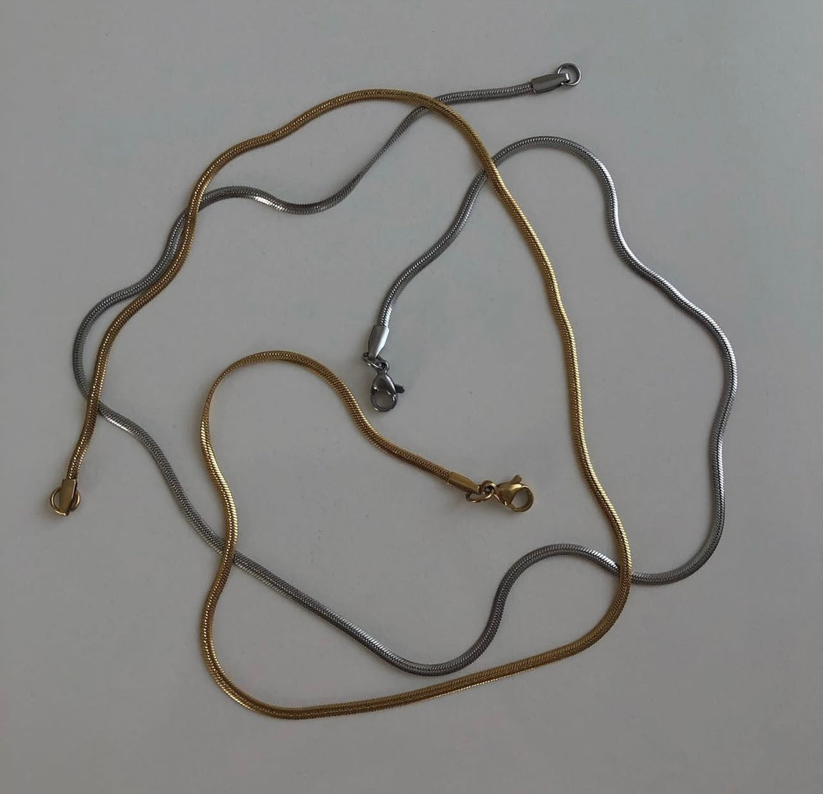 Snake necklace chain