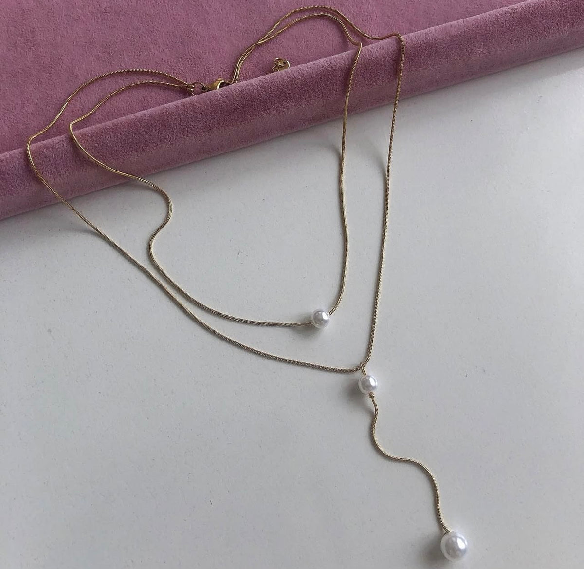 Pearly necklace