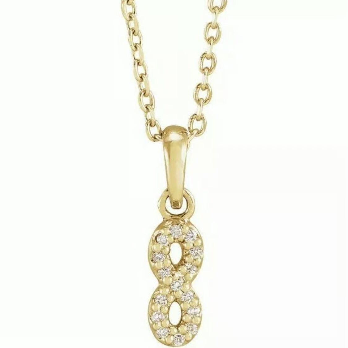 Zircon Infinite Necklace