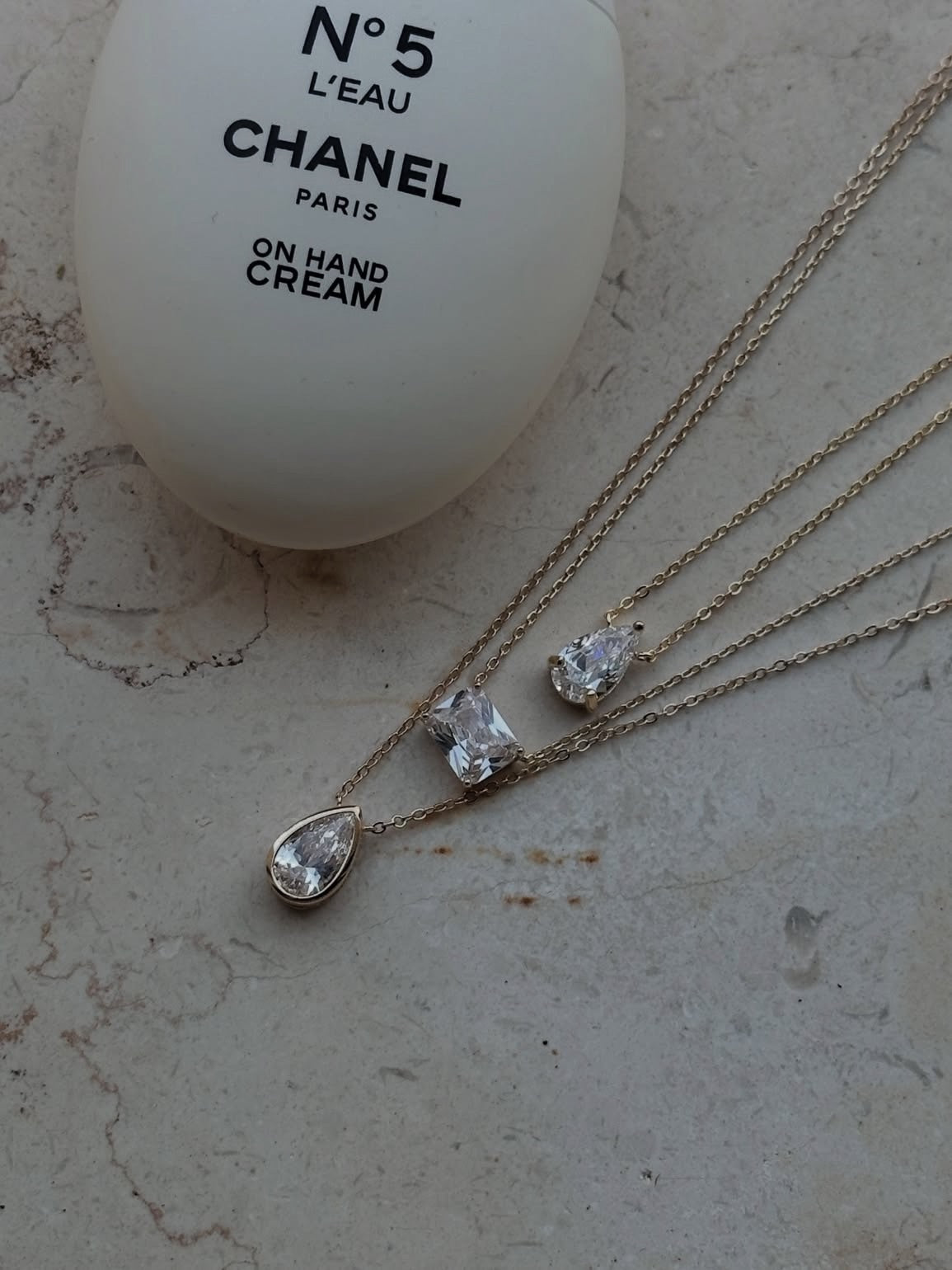 Gold plated necklaces