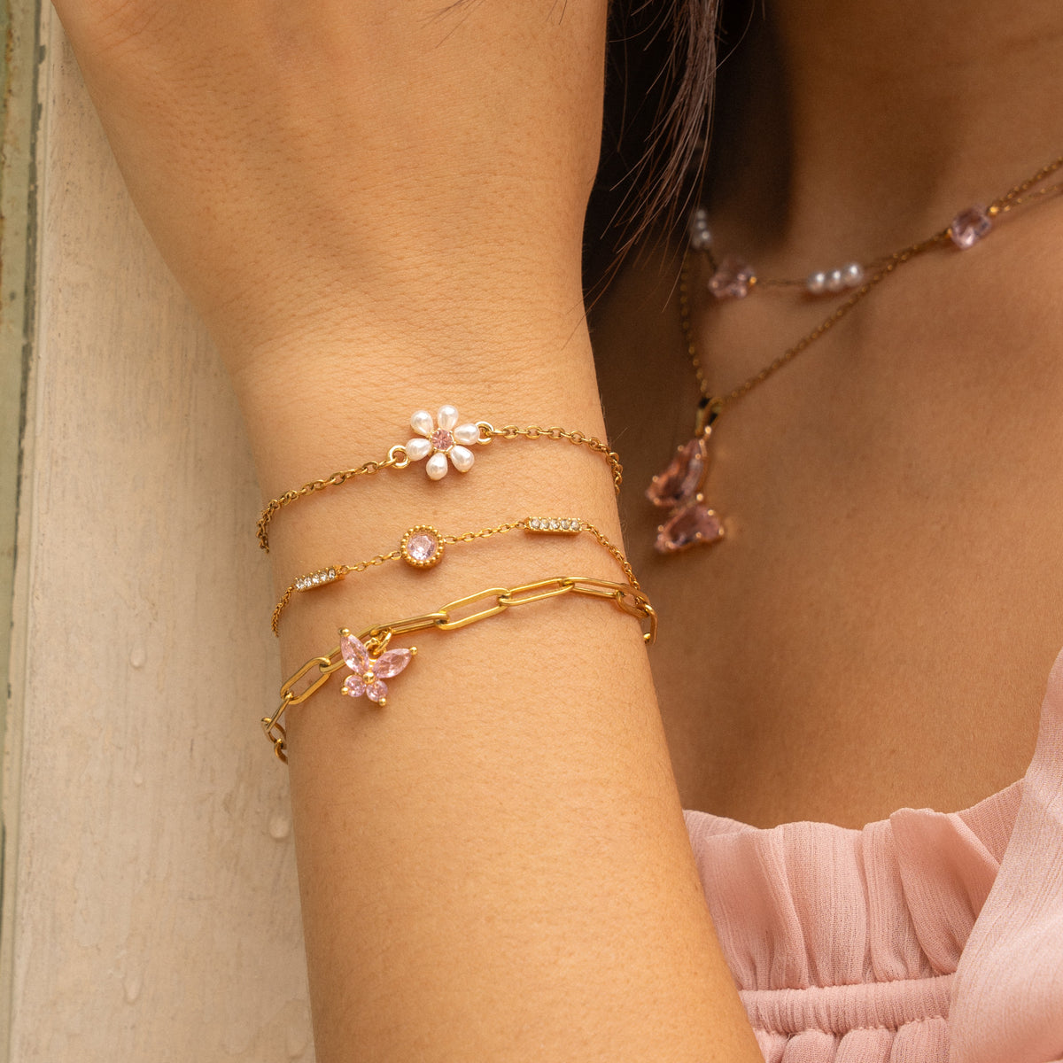 Rosy Bar bracelet