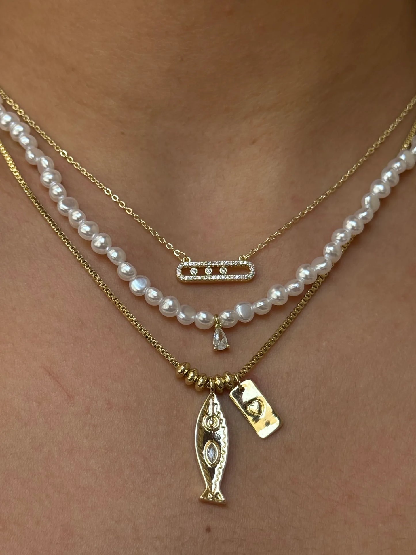 Pearl drop Necklace