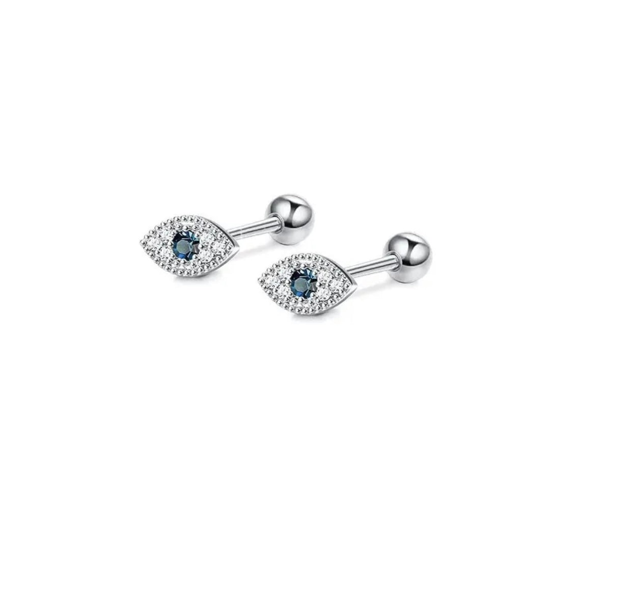 Blue eye studs