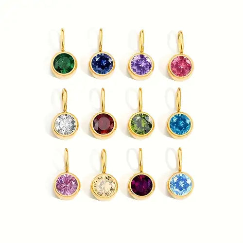 Cubic Zircon charms