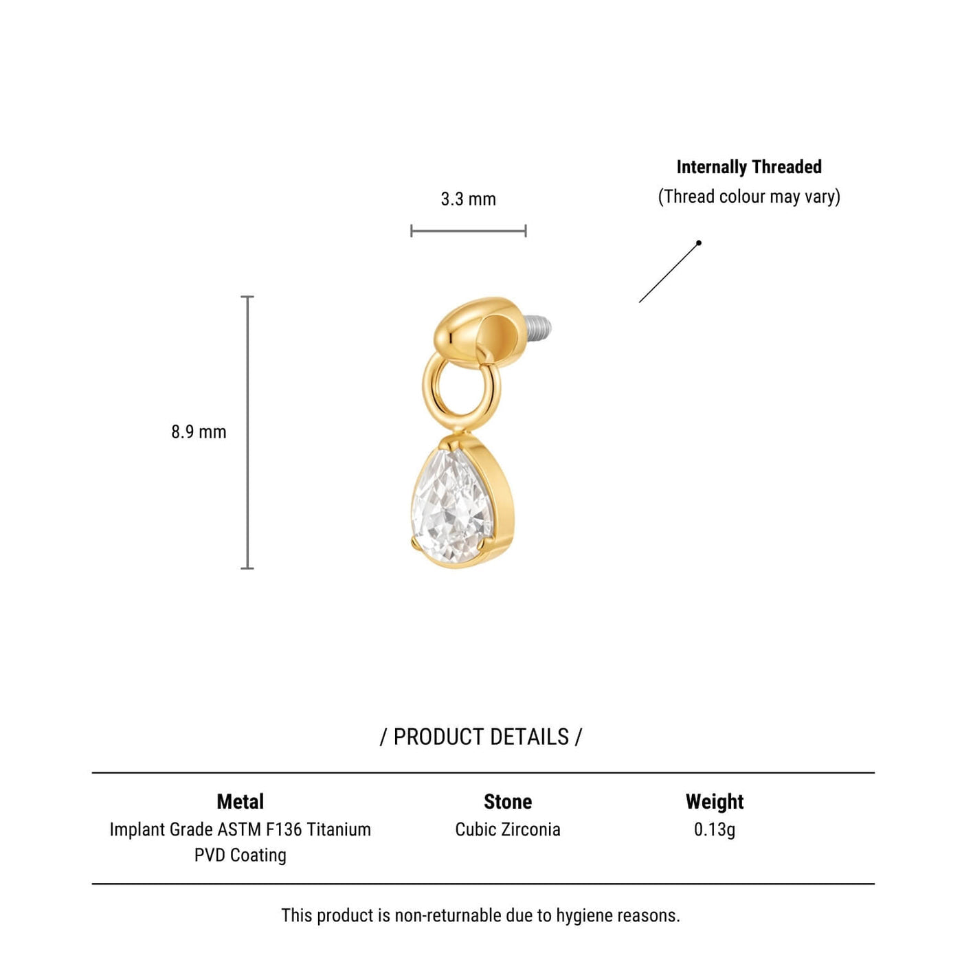 Drop Dangle stud