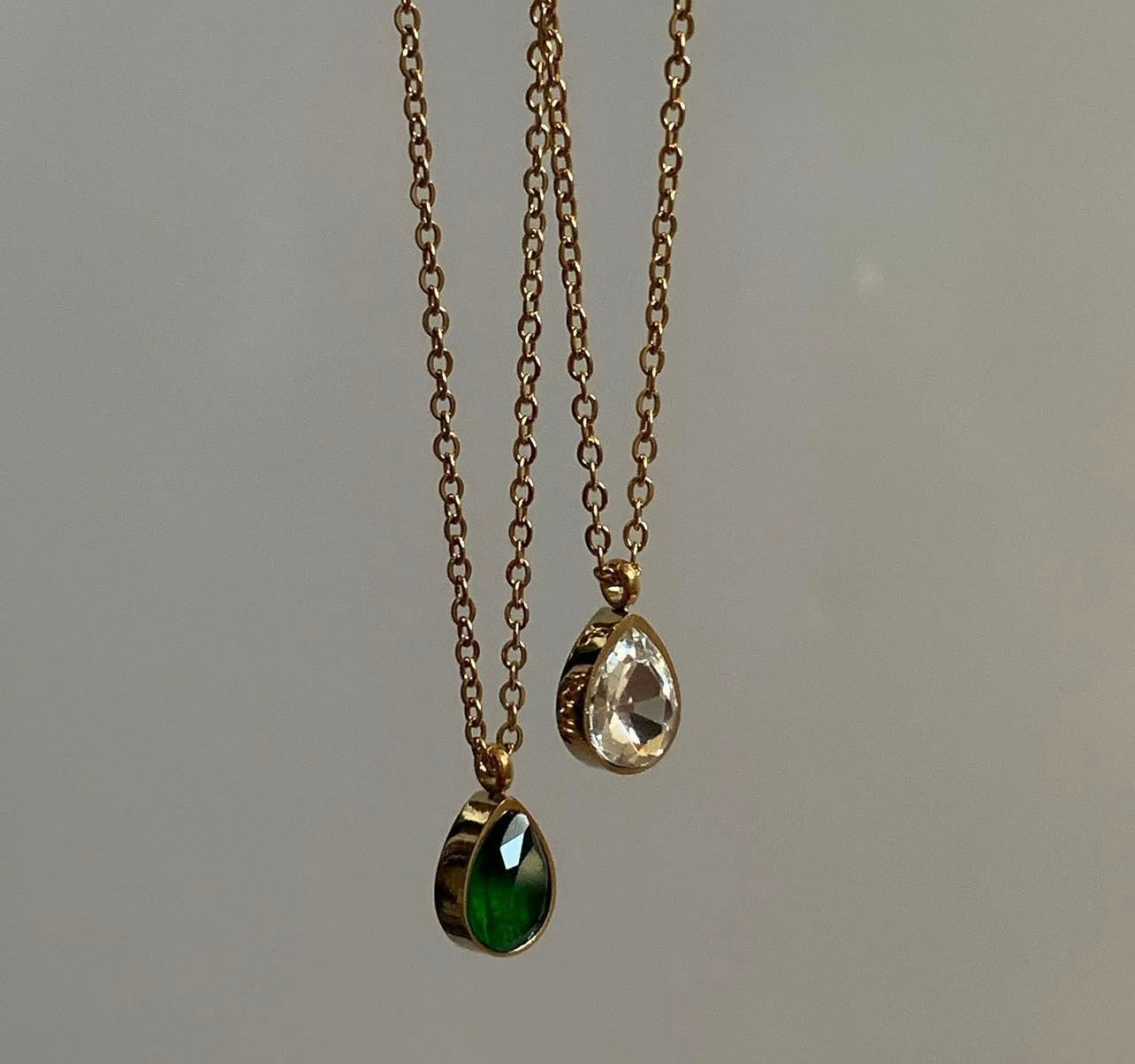 Drop necklace