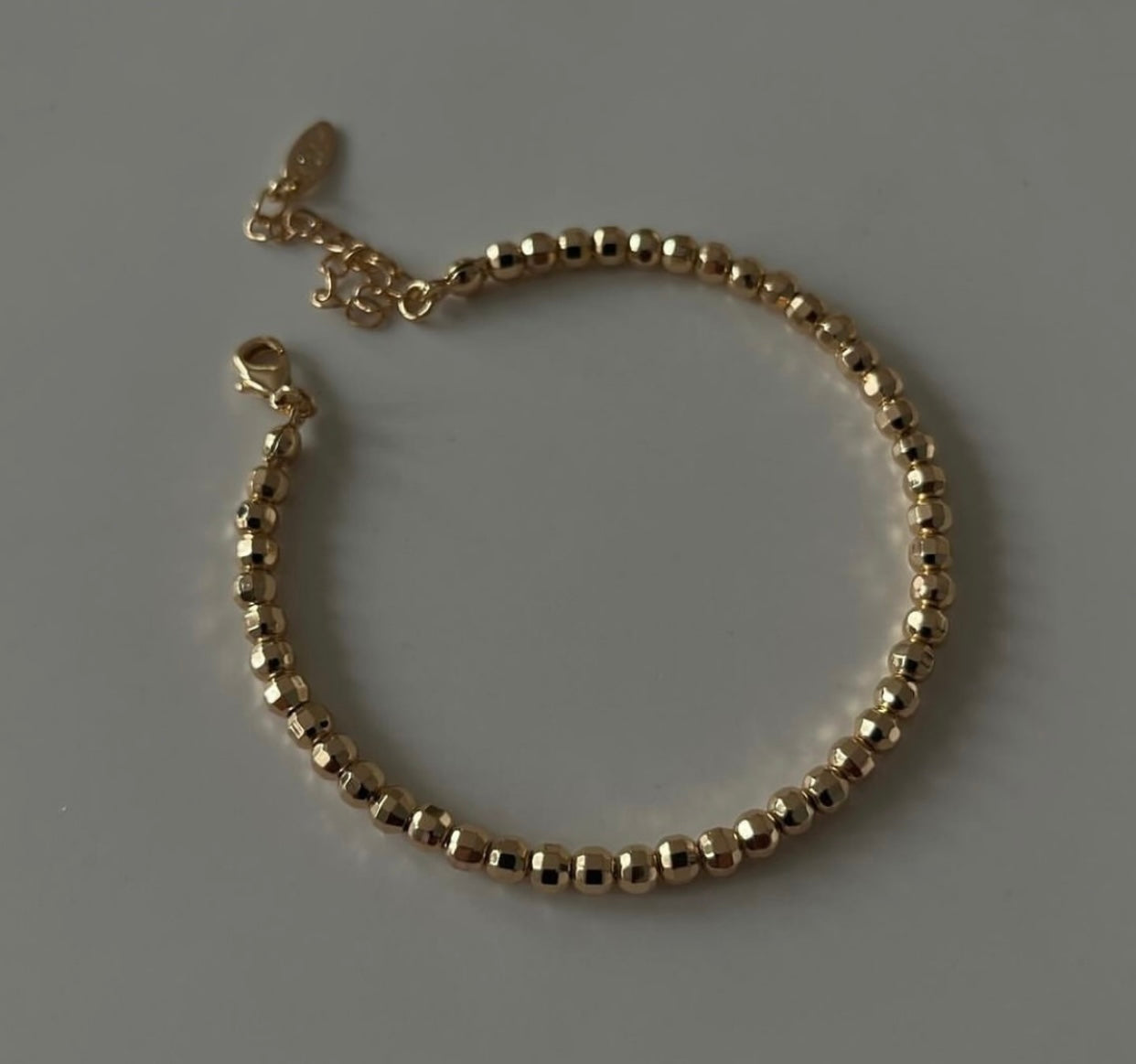 Gold Ball Anklet