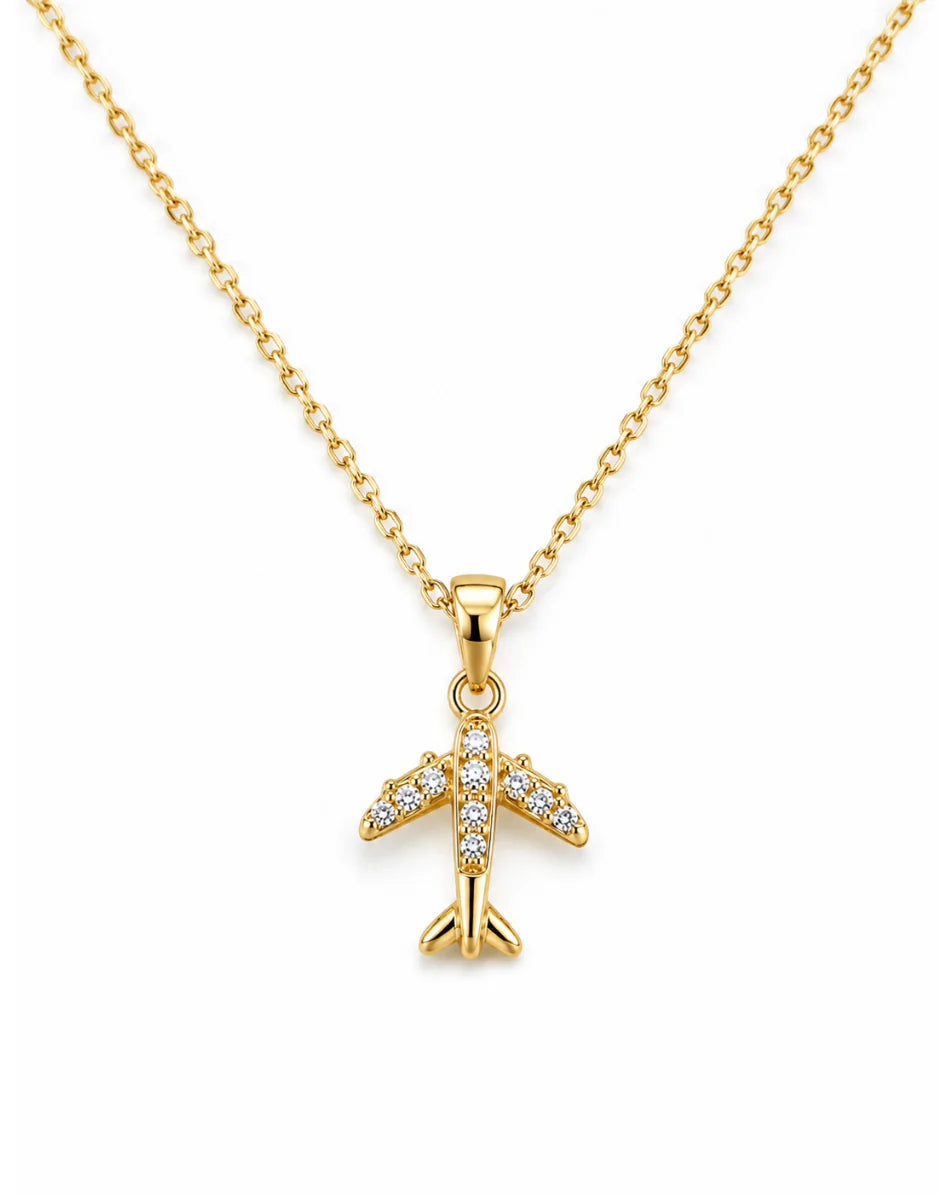 Plane Necklace