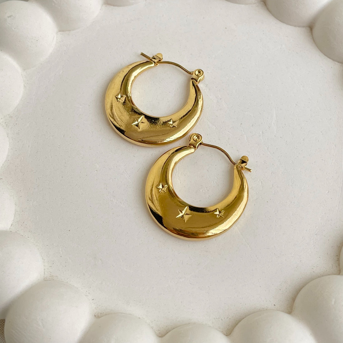 Ingrave Star Hoops