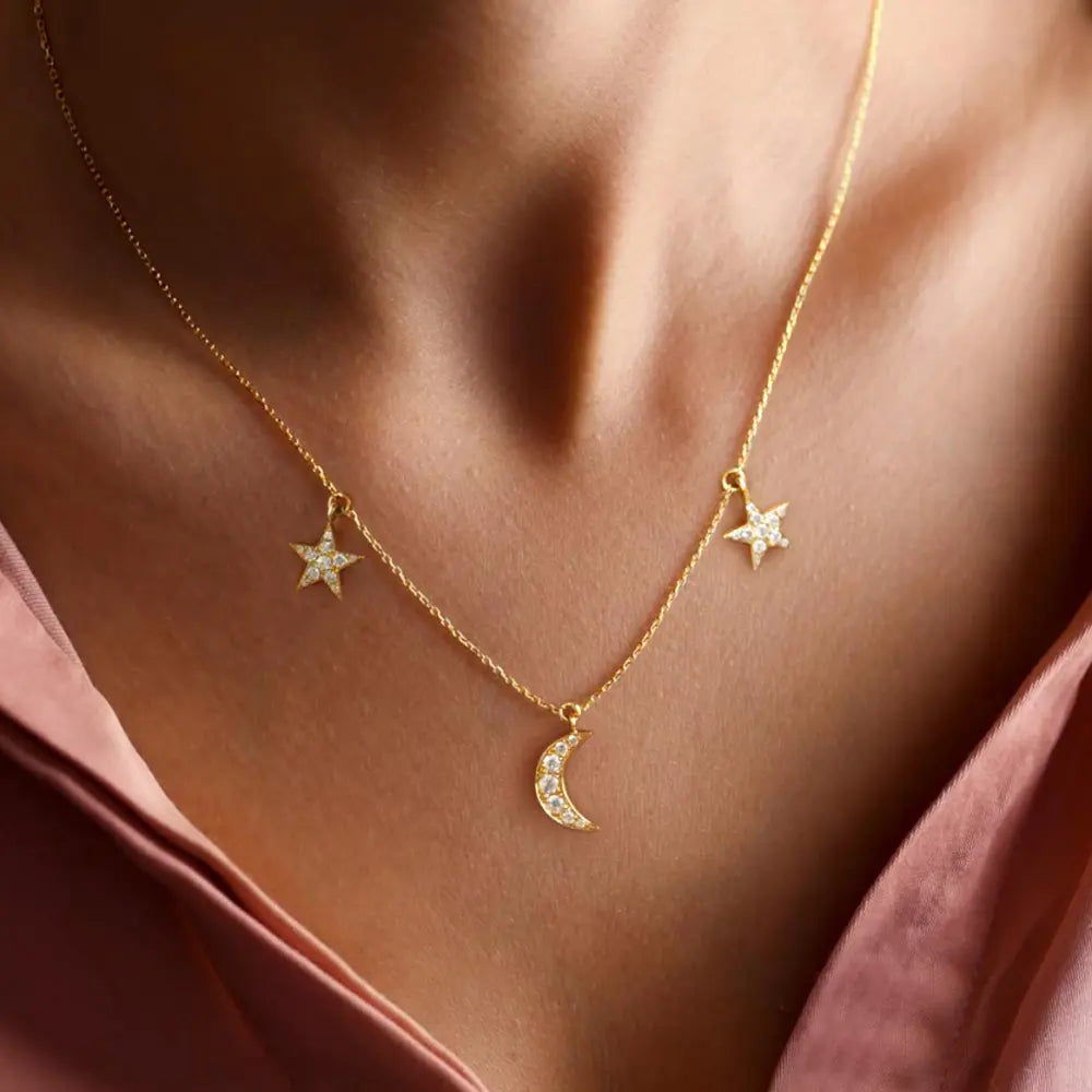 Star&moon Necklace