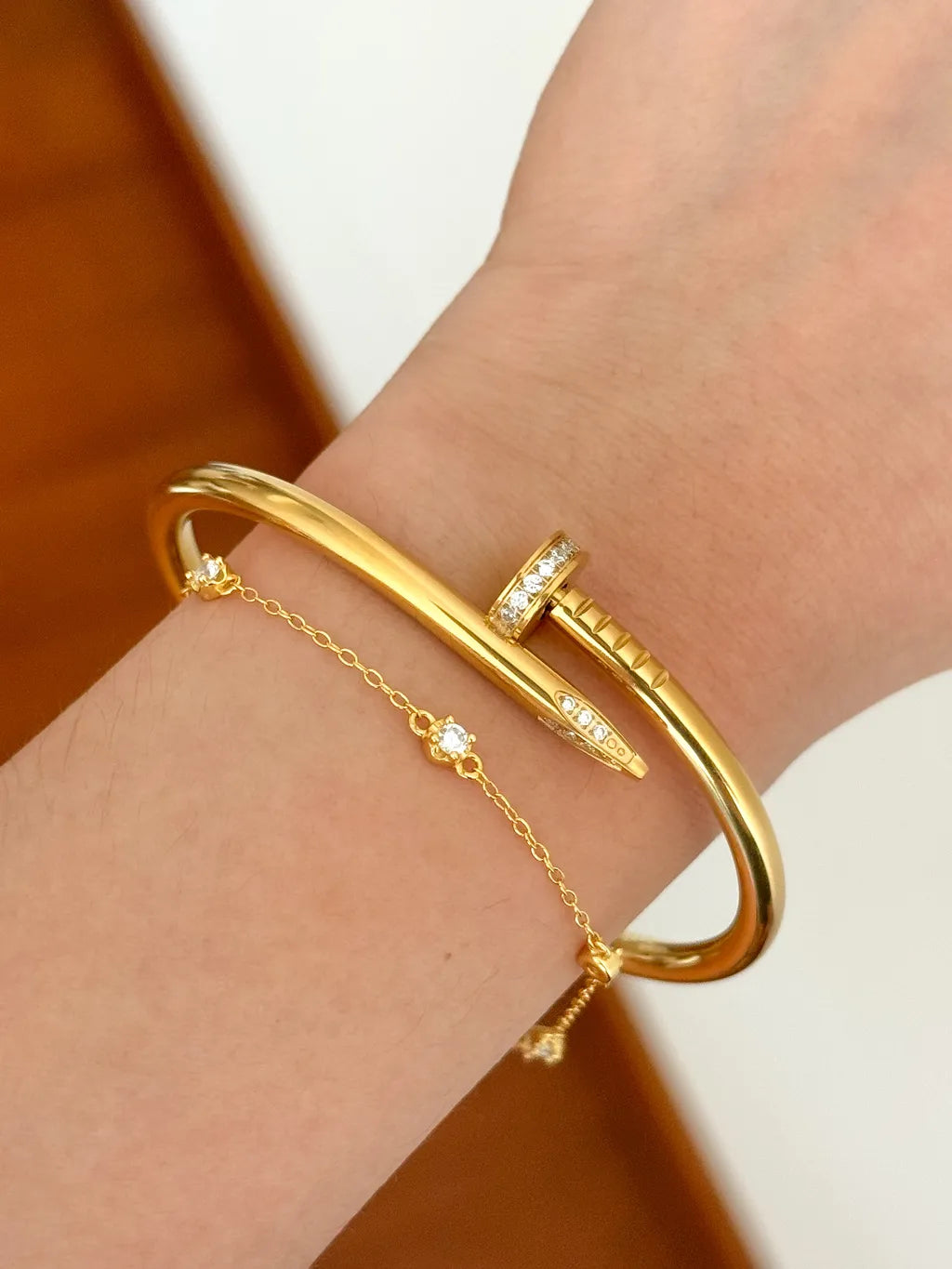 Nail Zircon Cuffs