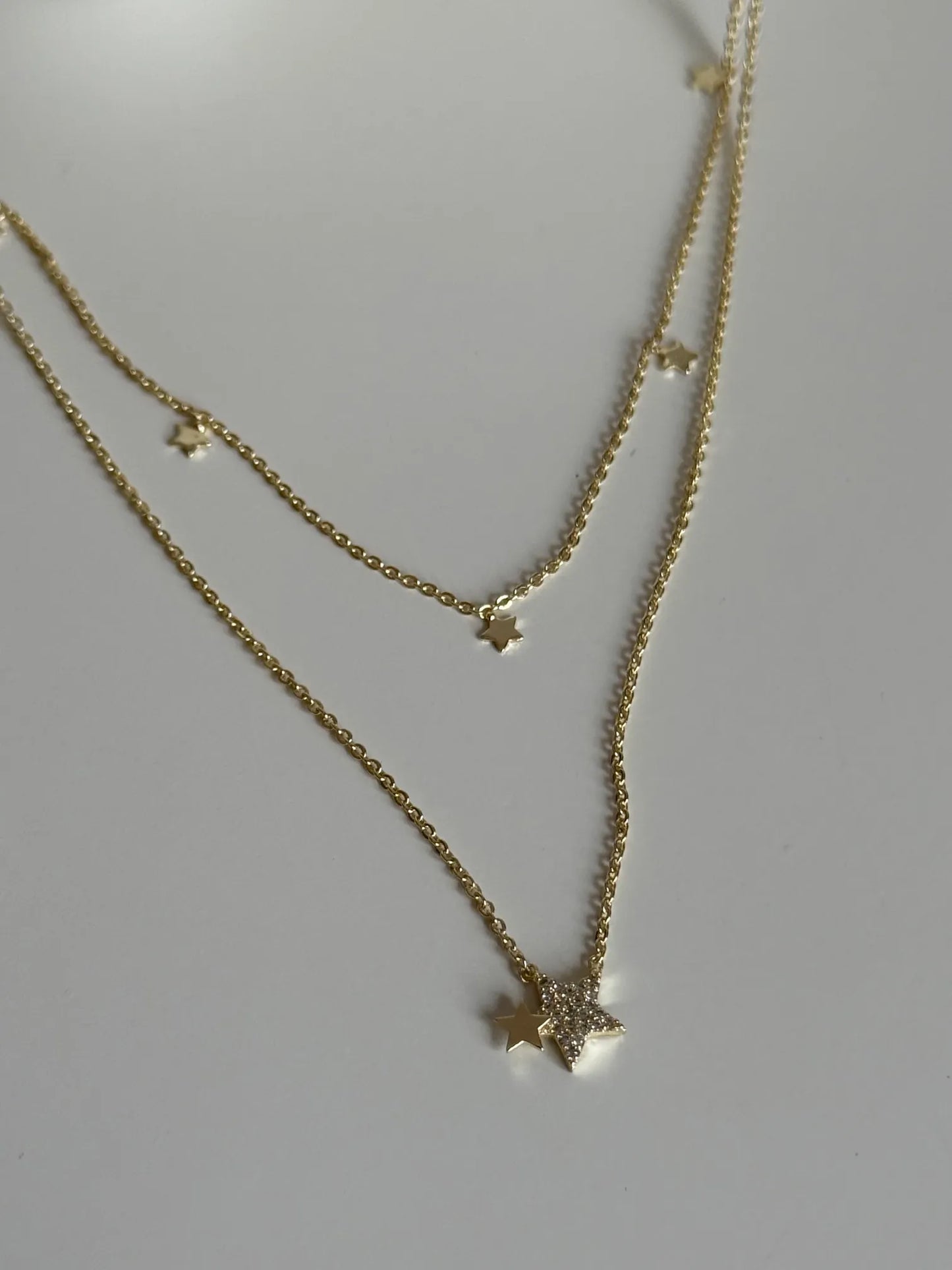Star dualchain necklace