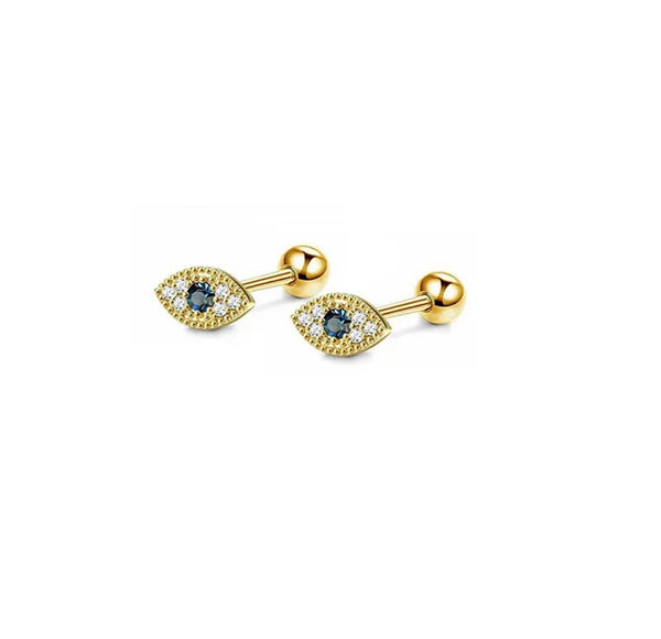 Blue eye studs