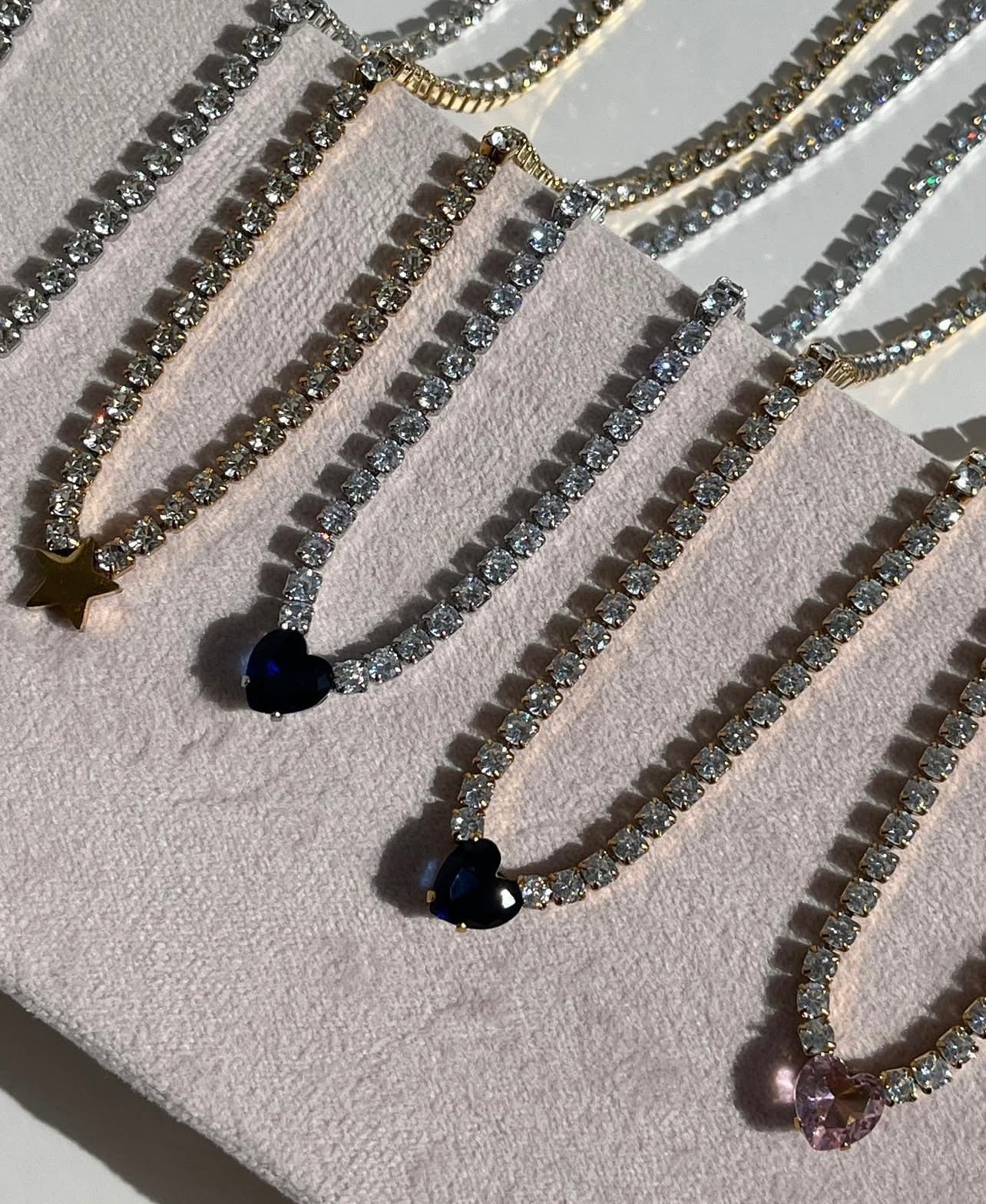 Princess heart necklace