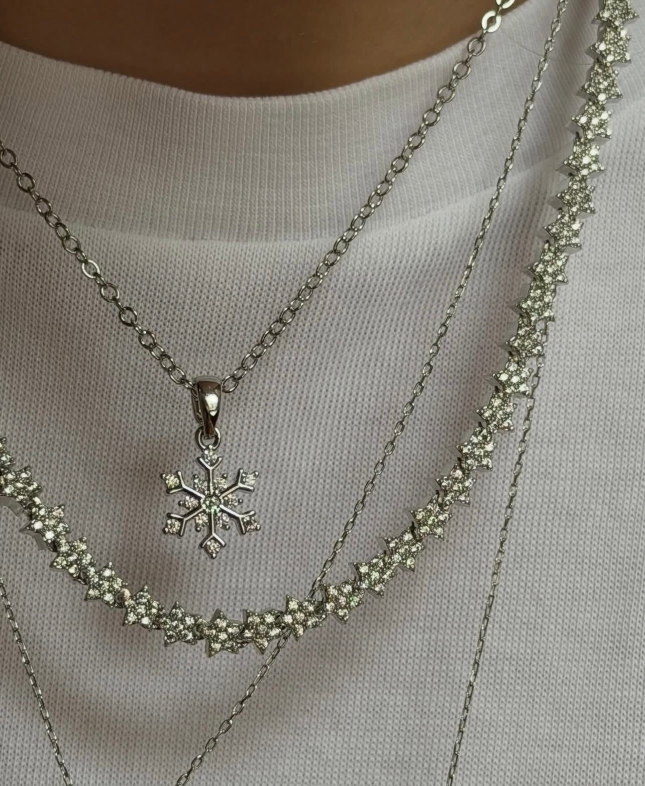 Snowflake Necklace