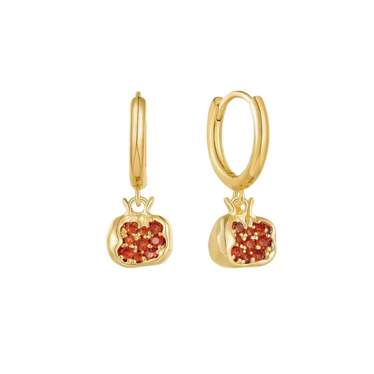 Pomegranate hoops