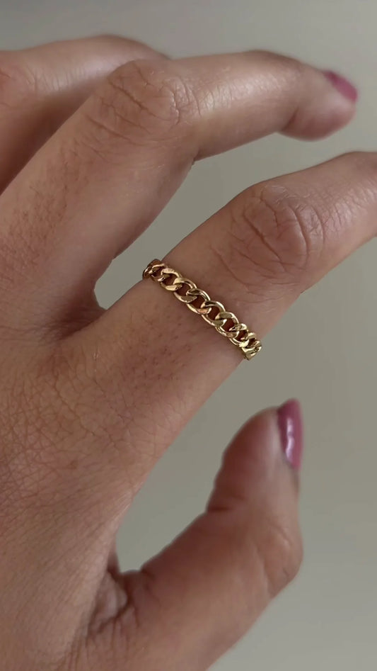 Curb chain Ring