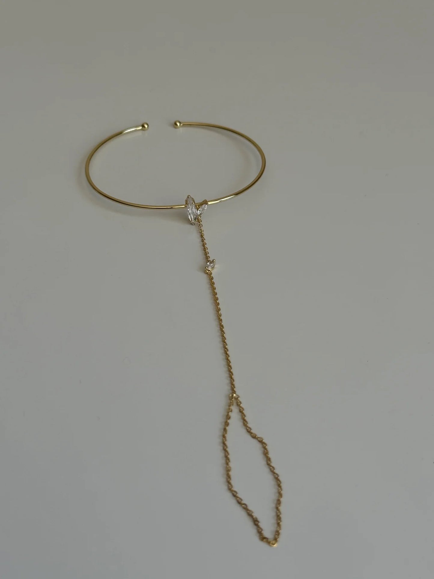 Gem Cuff Handchain