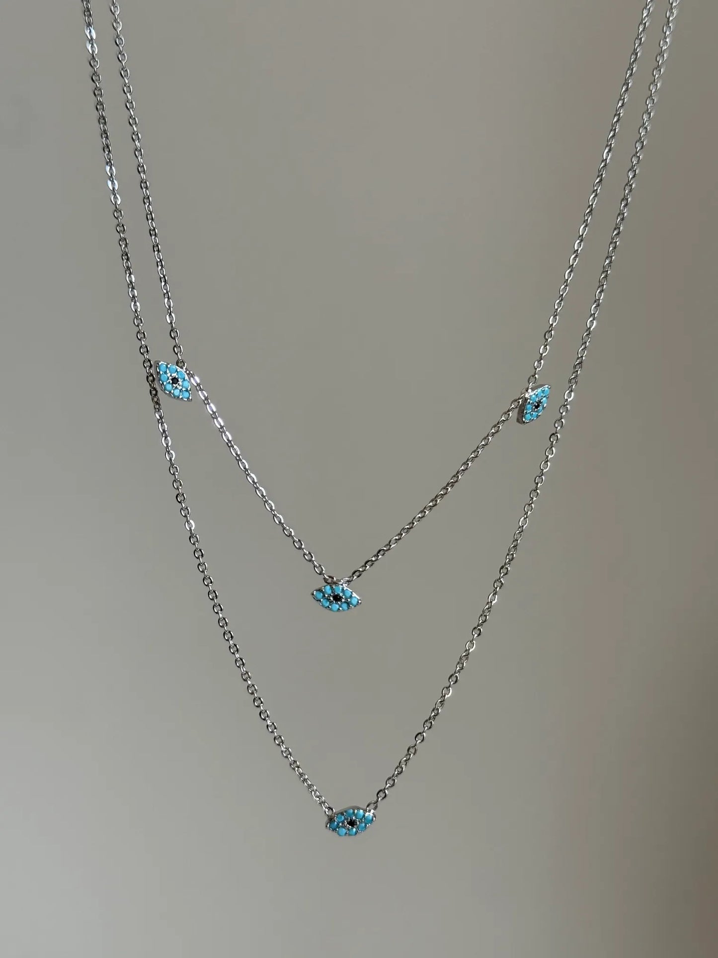 Turquoise Eye Necklace