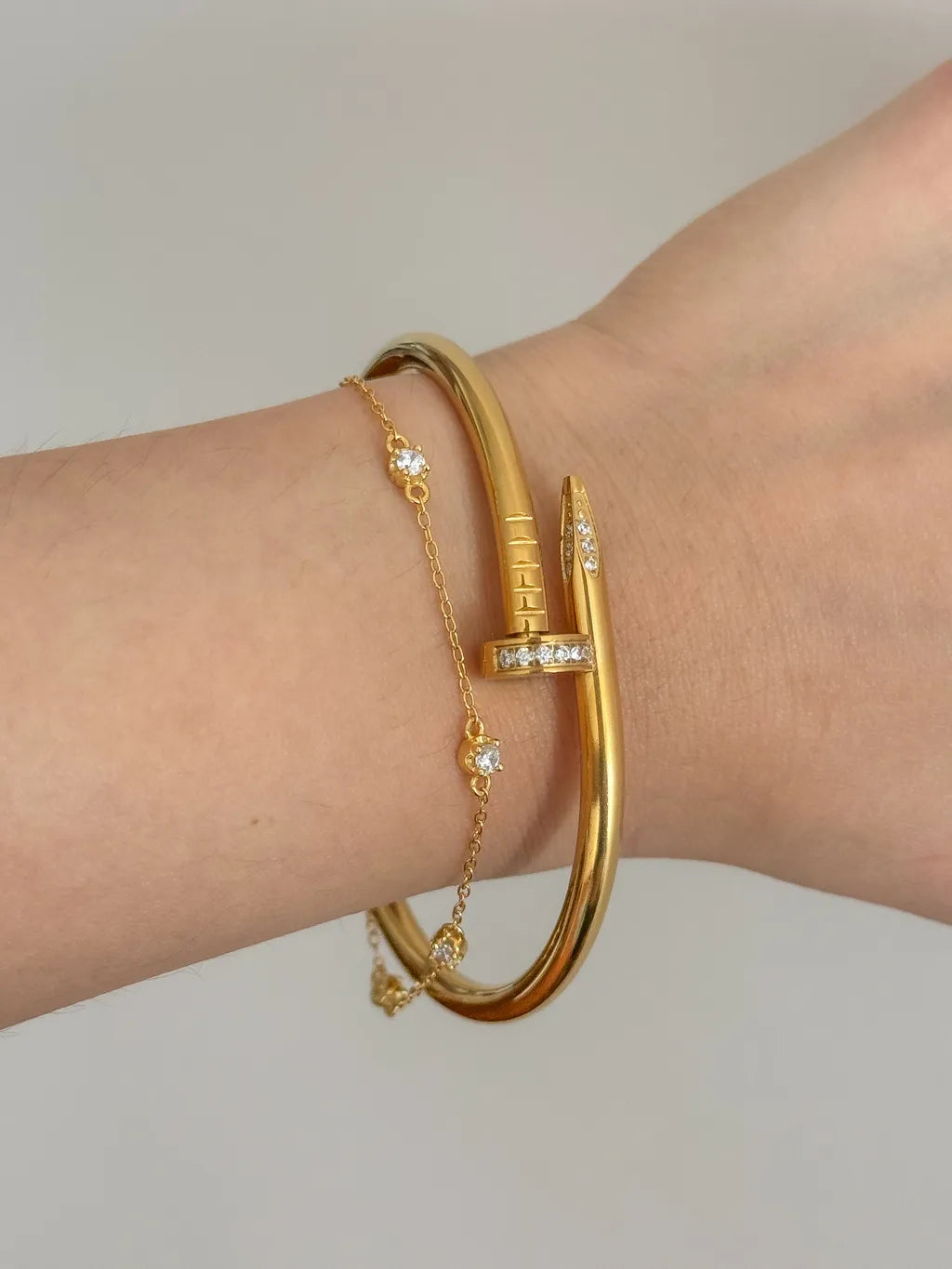 Nail Zircon Cuffs