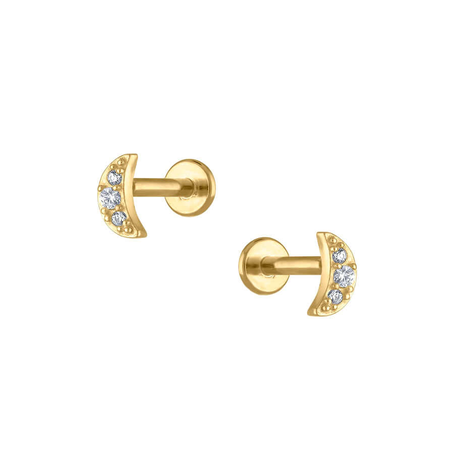 Crescent Stud