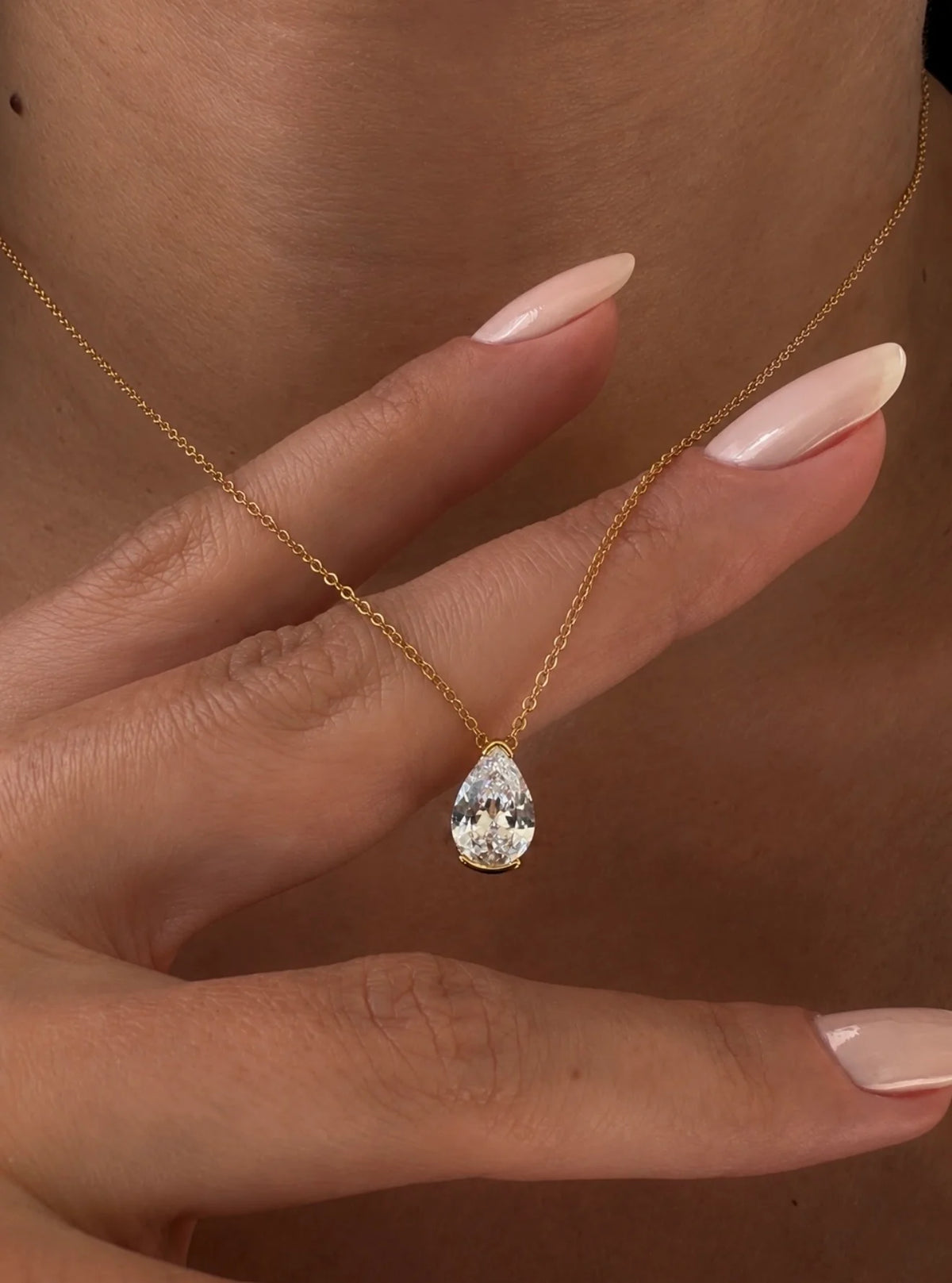 Drop necklace
