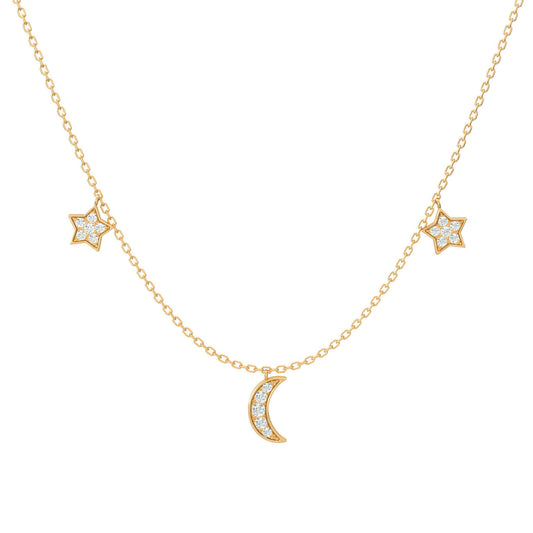 Star&moon Necklace