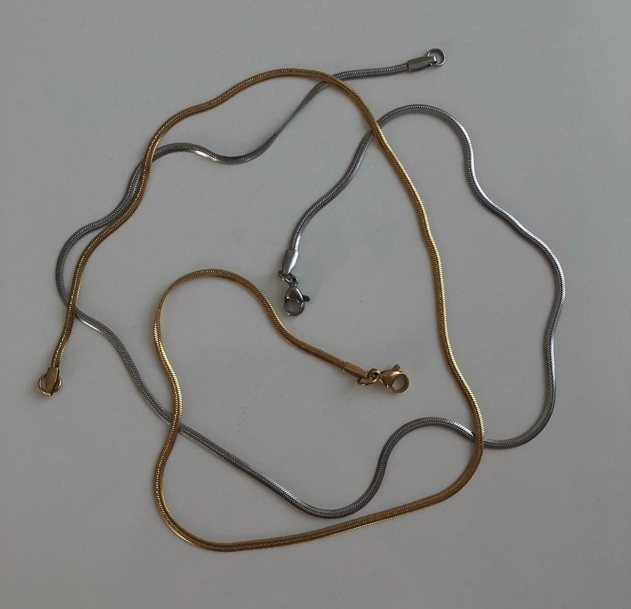 Snake necklace chain