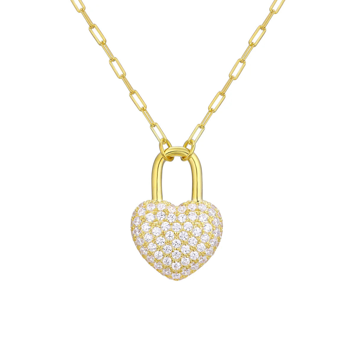 Padlock necklace