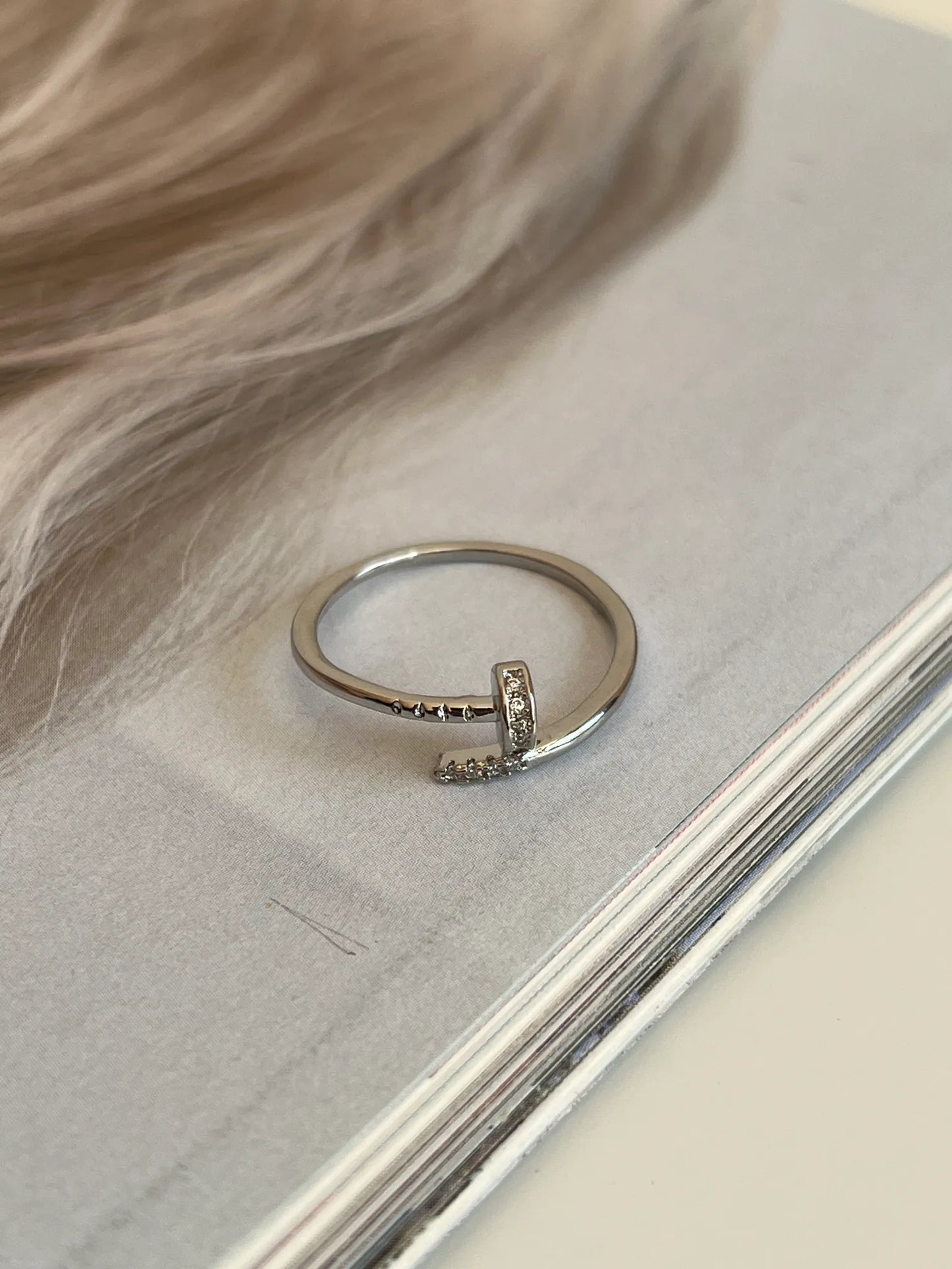 Thin Nail ring