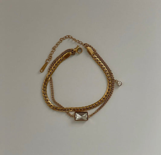 Cuban Dual Bracelet