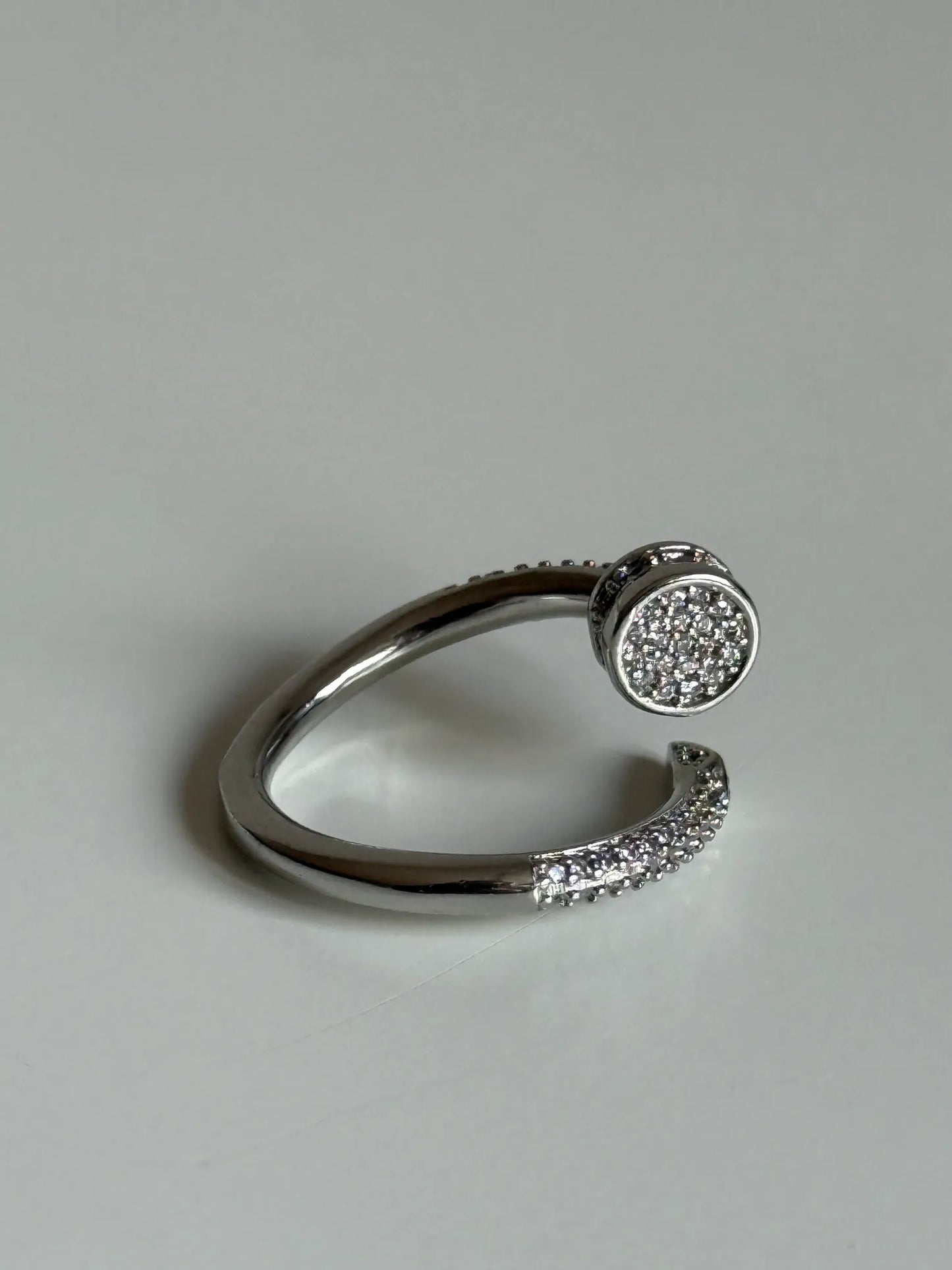 Zircon Nail Ring
