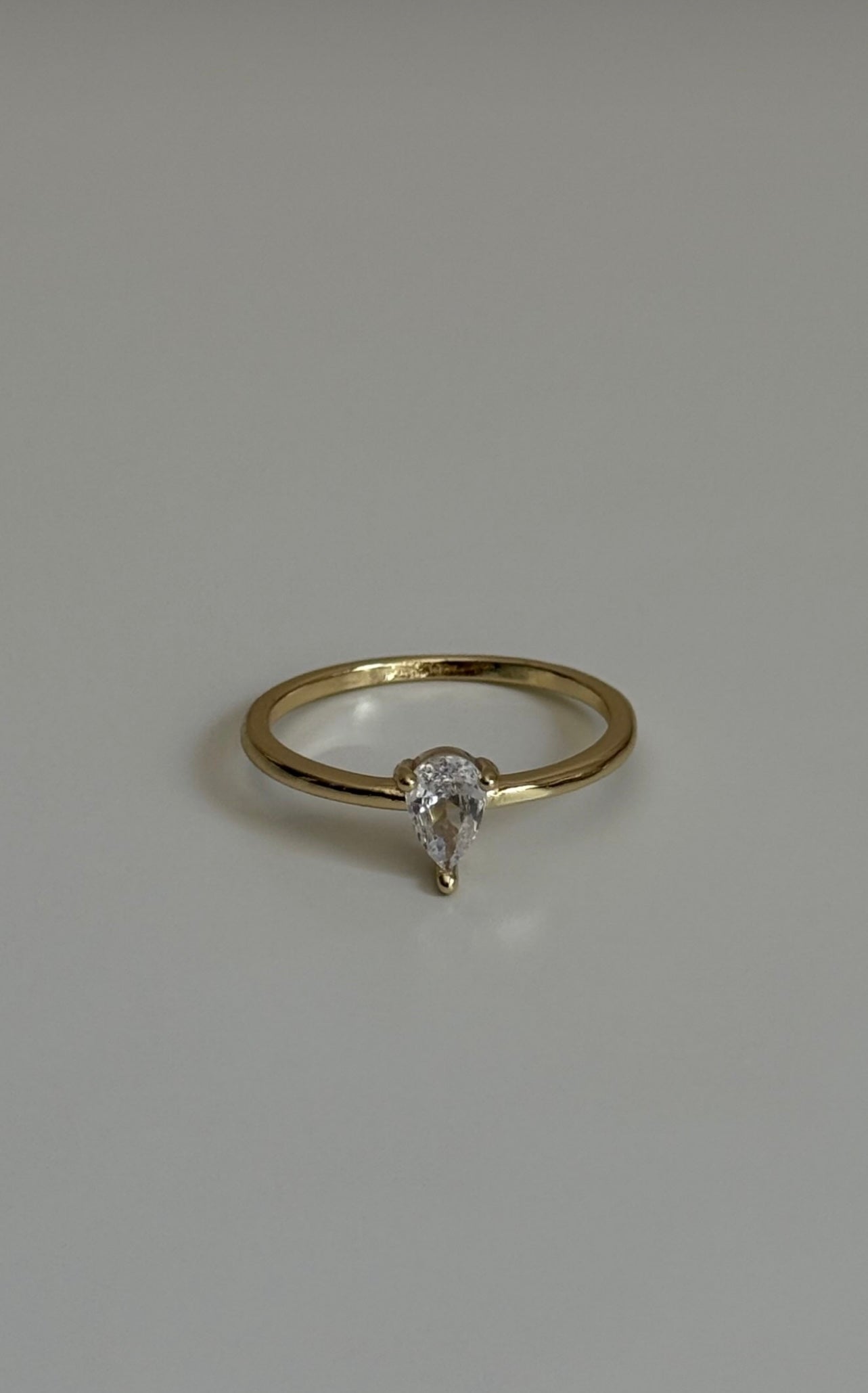 Drop Plain Ring