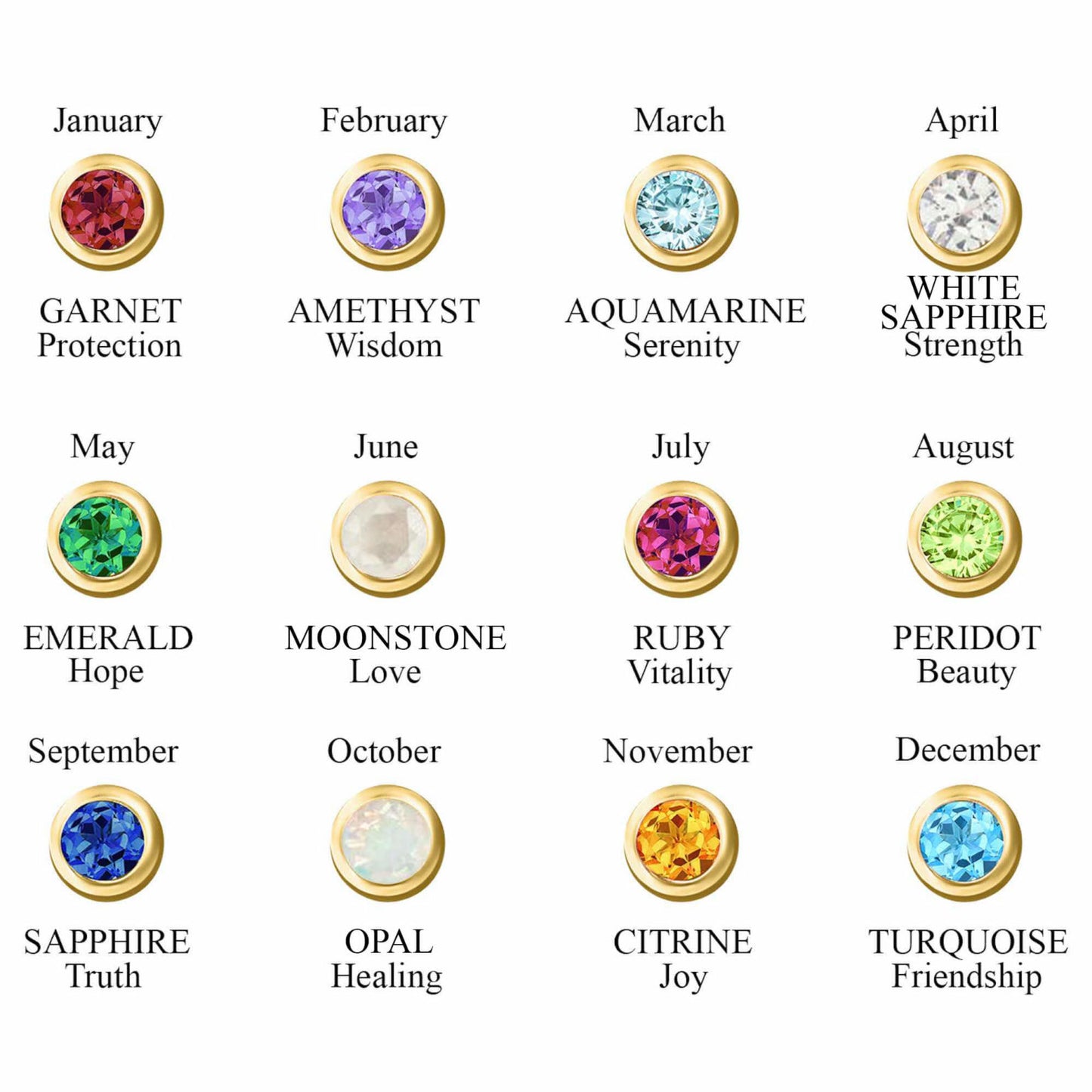 Birthstone Necklace