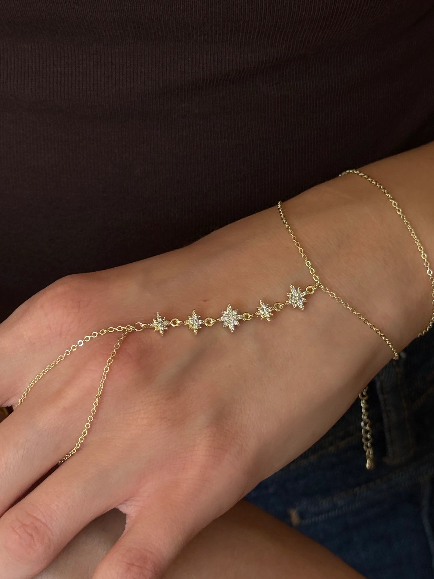 Peony Handchain