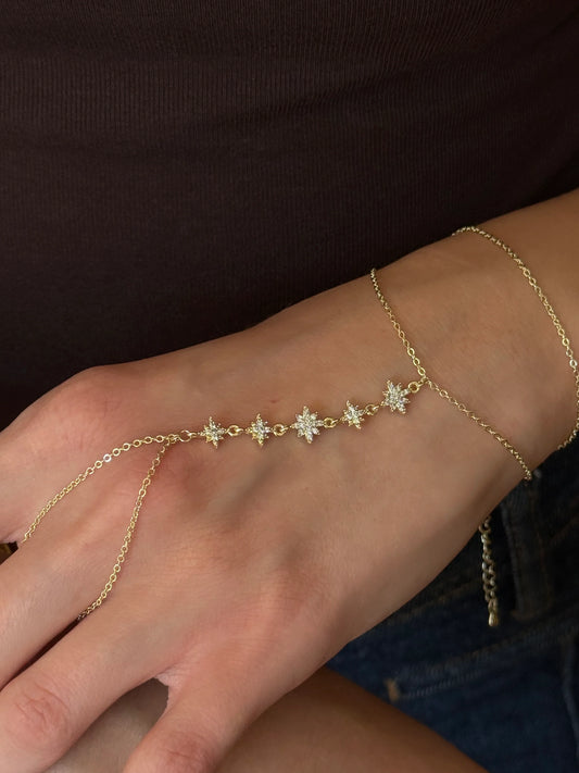 Peony Handchain