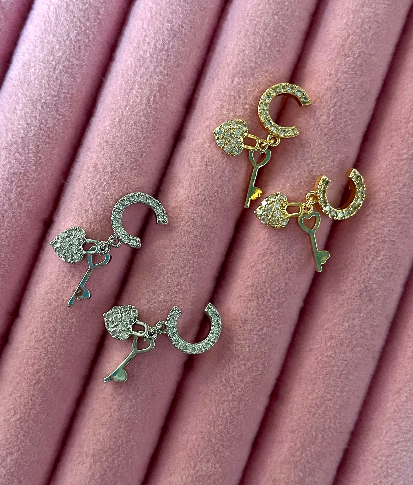 Unlock My Heart Earrings