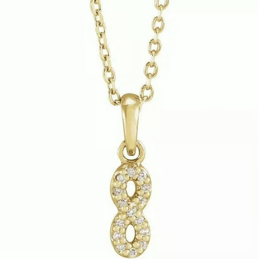 Zircon Infinite Necklace