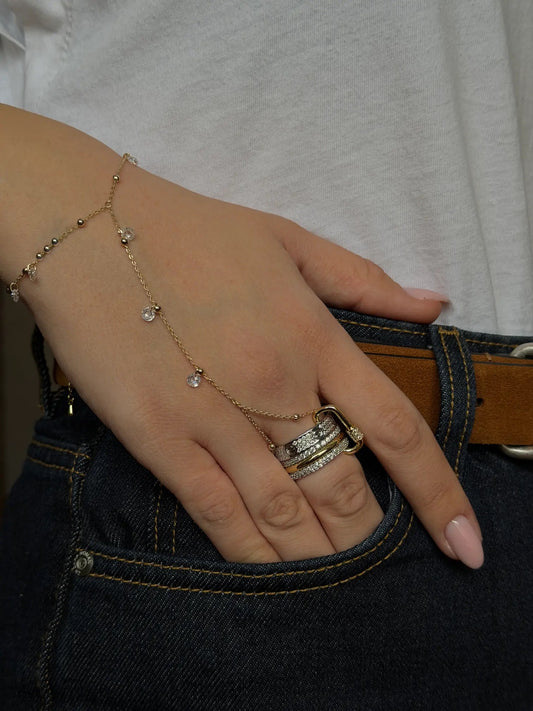 Crystal Handchain