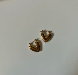 Cloudy heart Hoops