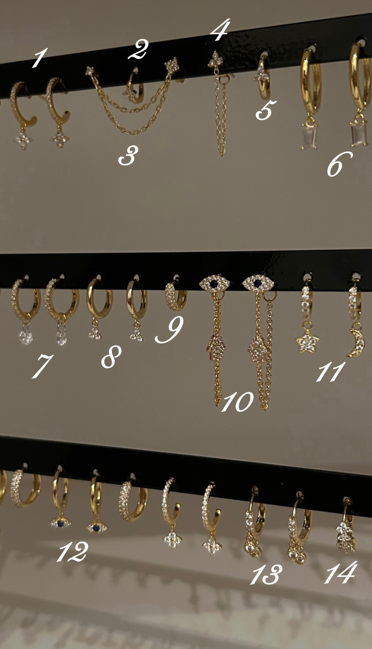 Dainty hoops