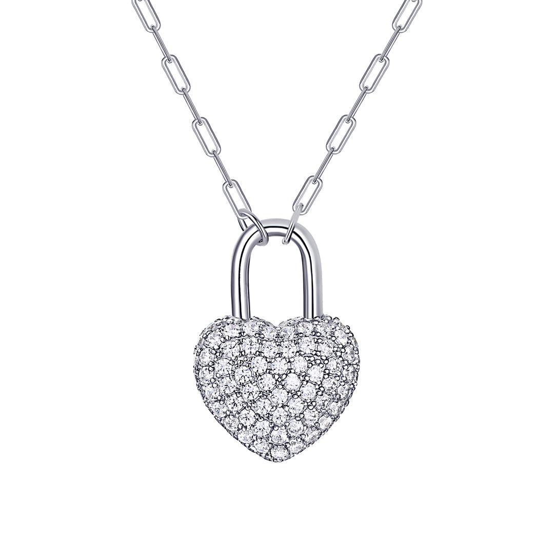 Padlock necklace