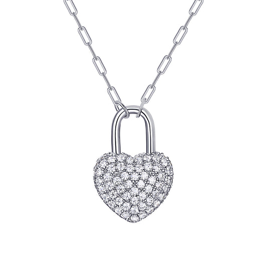 Padlock necklace