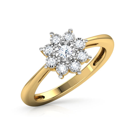 Floral Band Ring