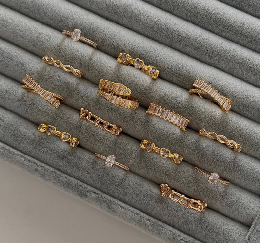 14k plated Rings