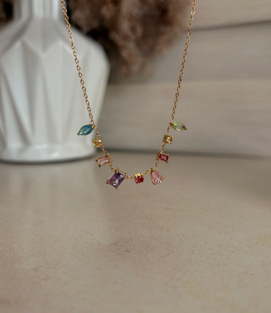Rainbow necklace