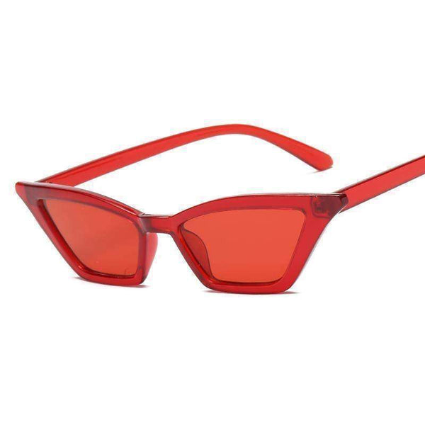 Red Cateye retro